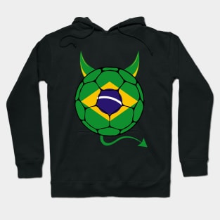 Brazil Football Halloween Hoodie